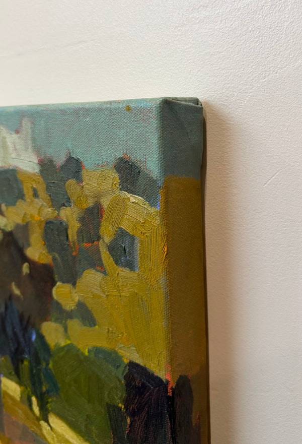 Hot Hot Sonora Pink / 12 x 36 / Oil on Canvas