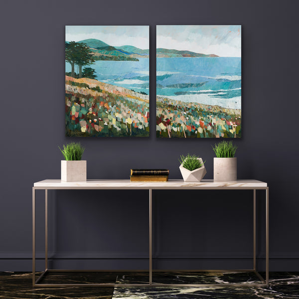 PRINT: Monterey Party Favor II, Diptych