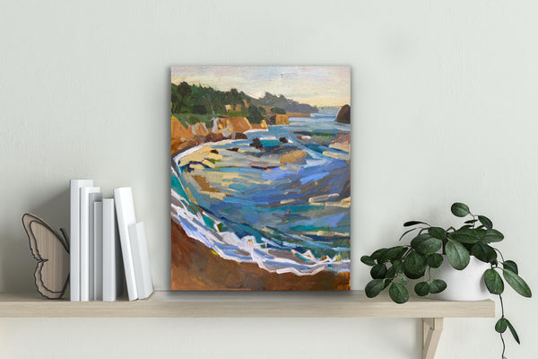 Van Damme at Dusk / 20 x 16 / Oil on Canvas
