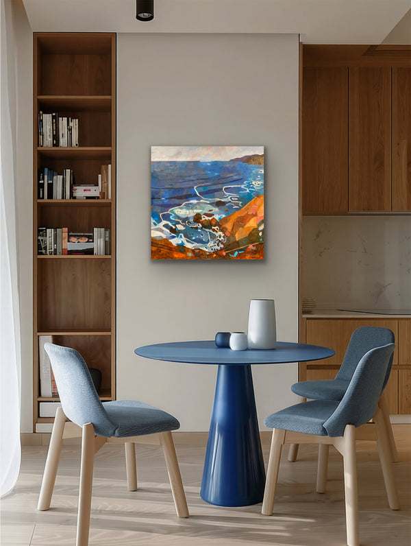 Trying to Stop Time / 30 x 30 / Oil on Canvas