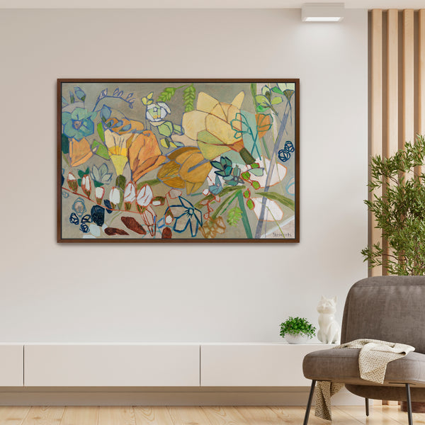 PRINT: Backyard Freesias