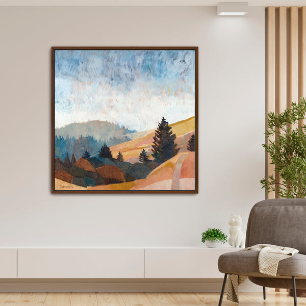 PRINT: Blue Fog on Tam