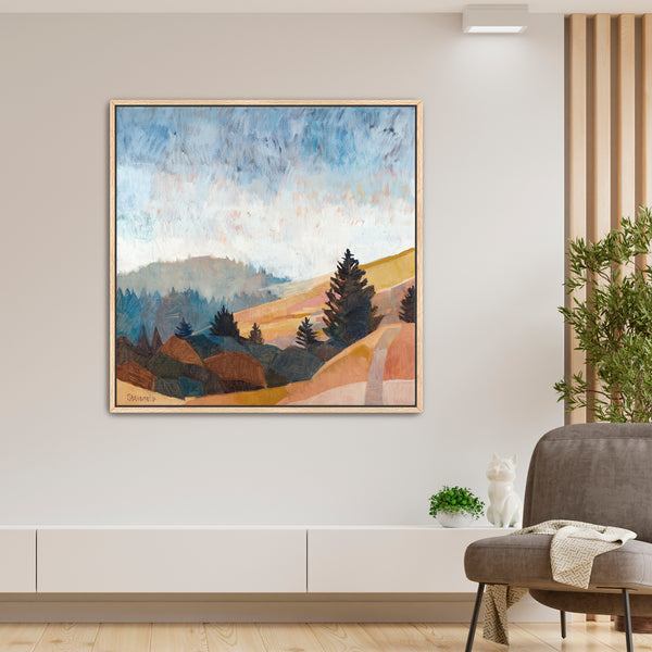 PRINT: Blue Fog on Tam