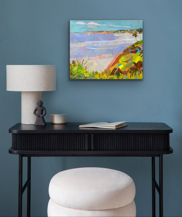 Soft Geography, La Jolla / 16 x 20 / Oil on Canvas