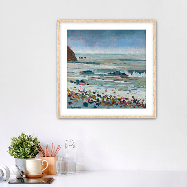 PRINT: Beach Pebble Color