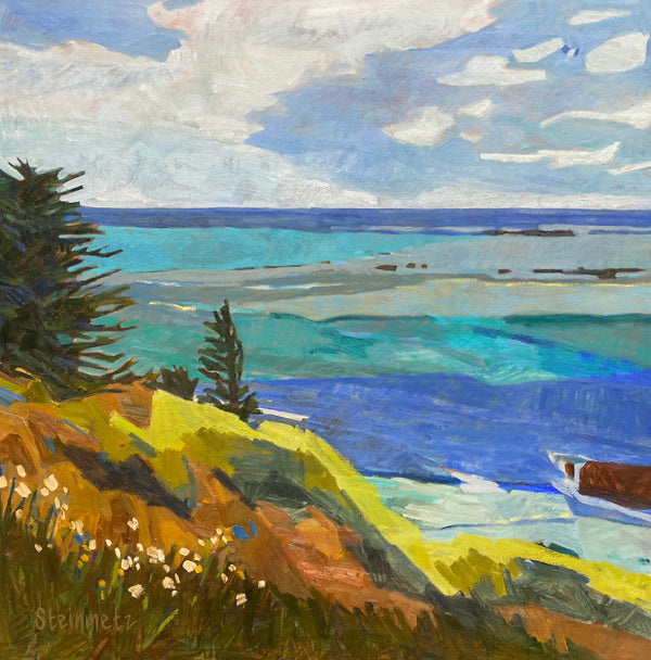 Mendocino Grace / 36 x 36 / Oil on Canvas