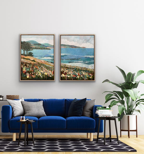 PRINT: Monterey Party Favor II, Diptych