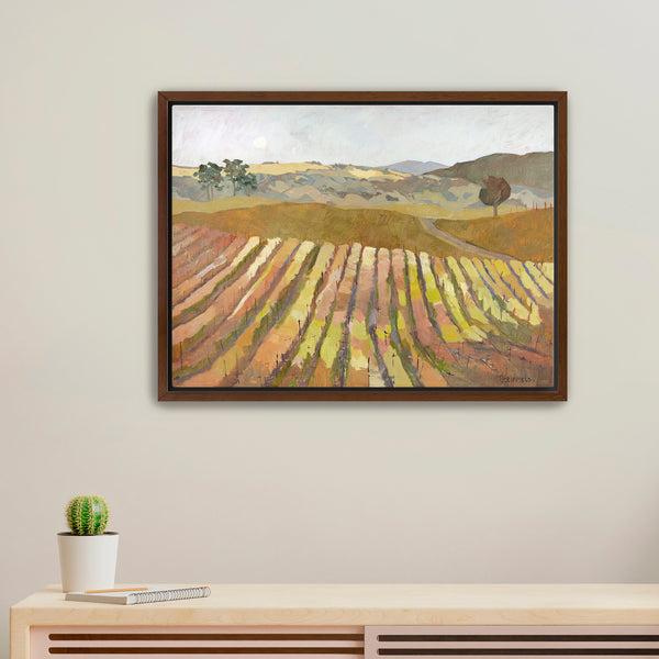 PRINT: Mustard Flowers Under the Moon