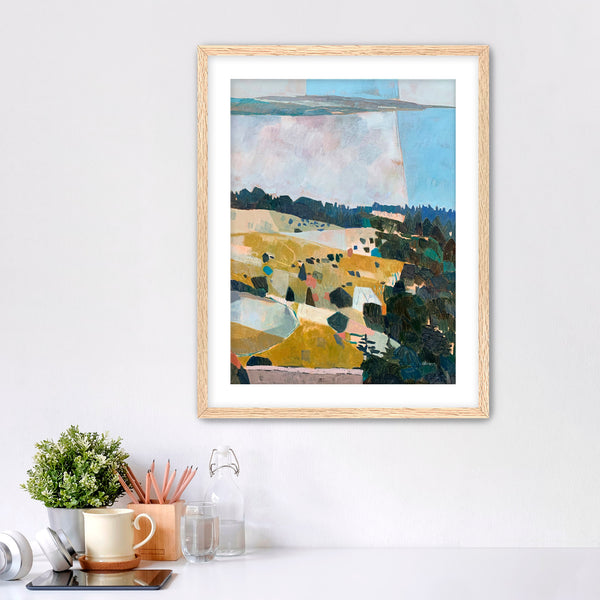 PRINT: On the Edge, Mount Tamalpais, Diptych