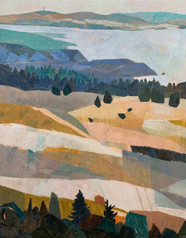 PRINT: On the Edge, Mount Tamalpais, Diptych