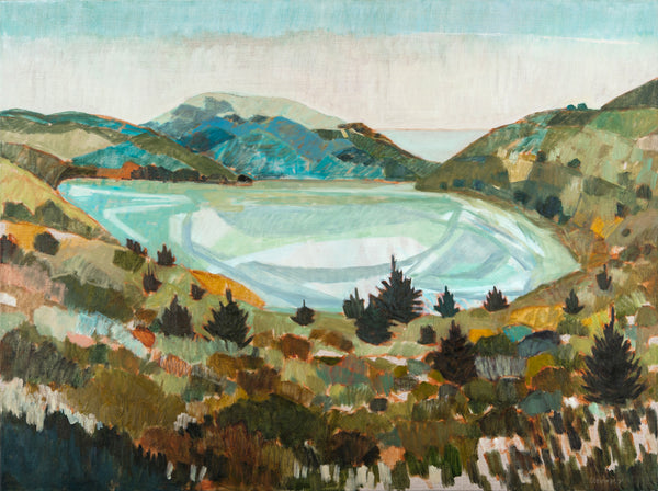 PRINT: Pelican Lake, Point Reyes.