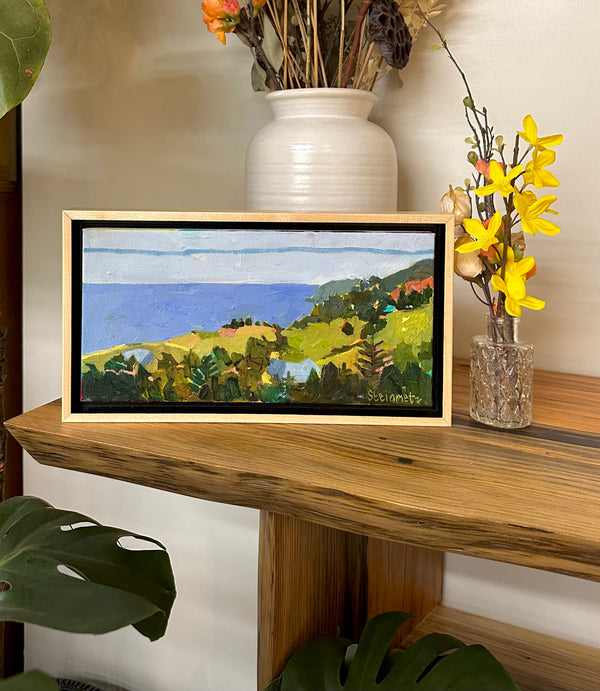 Rancho Grande, Big Sur / 6 x 12 / Oil on Canvas