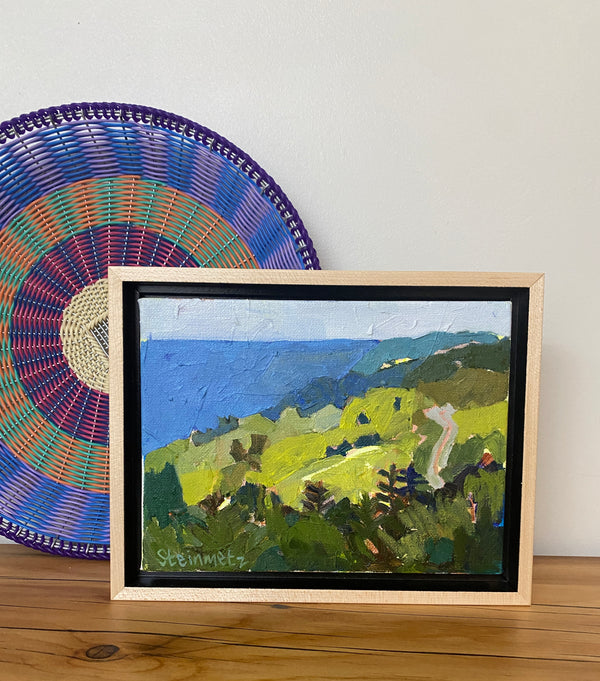 Slow, Big Sur / 6 x 8 / Oil on Canvas
