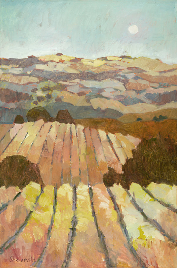 PRINT: The Moon with the Vineyards