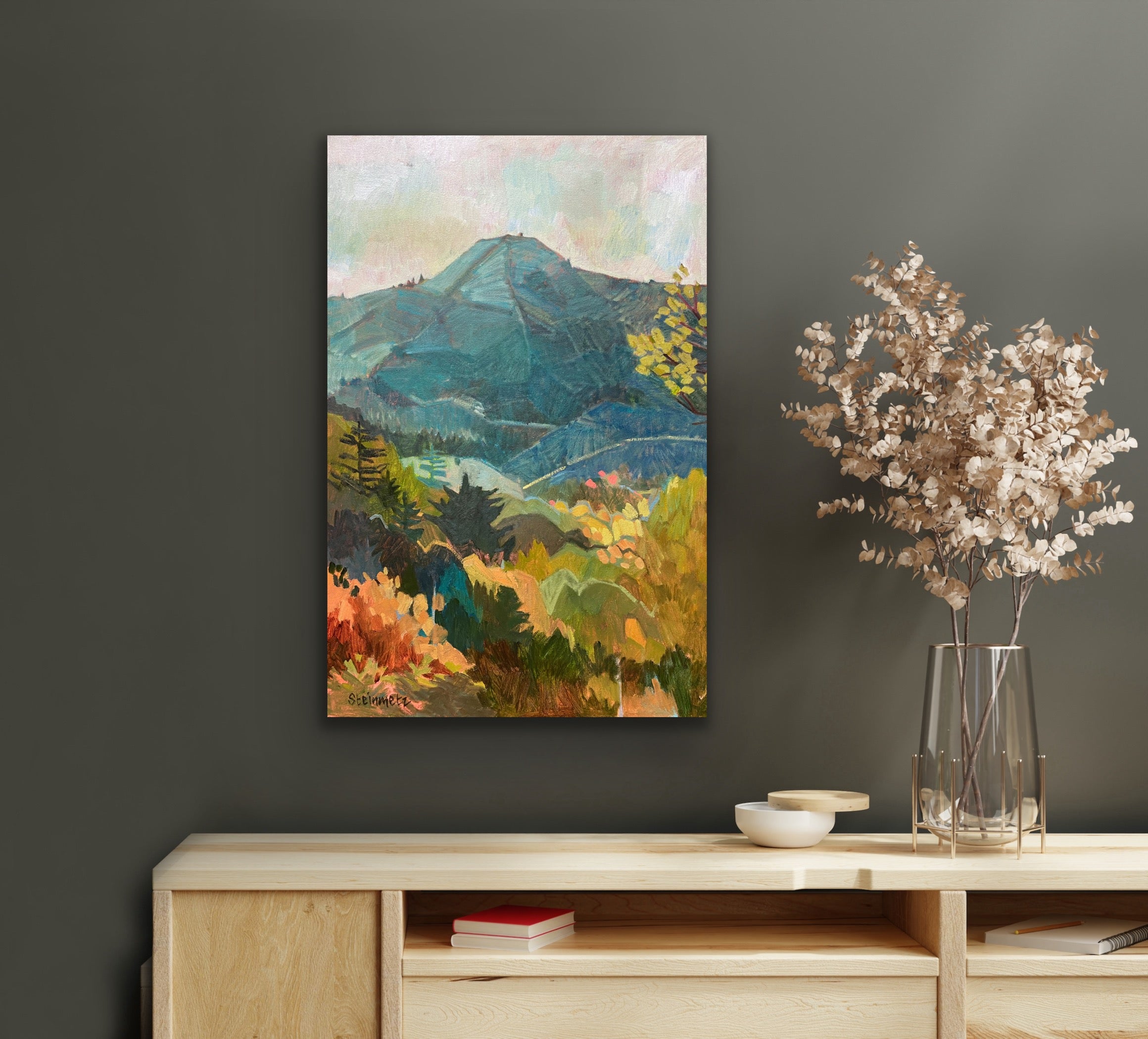 PRINT: The Way I See You, Mount Tamalpais – Liana Steinmetz