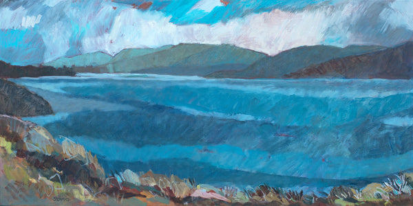 PRINT: Tomales Bay Home