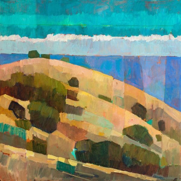 PRINT: Turquoise and Blue
