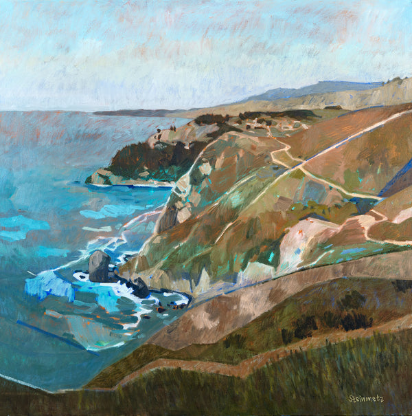 PRINT: Winding and Wandering Above Muir.