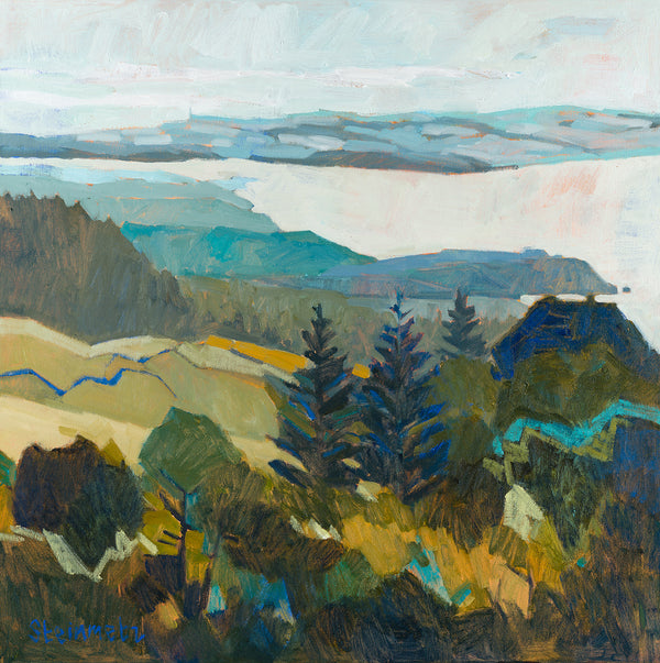 PRINT: Winter Vision Blue.